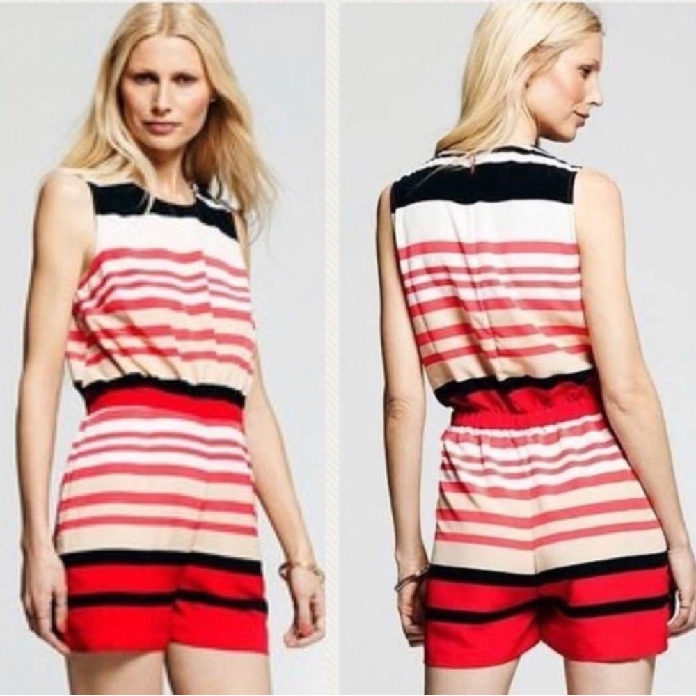 Peter Som Sleeveless Casual Romper